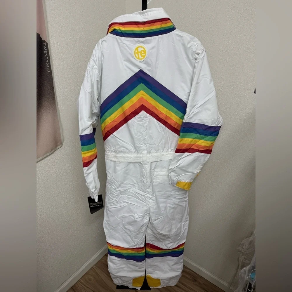 NWT Tipsy Elves Men’s Sunrise Shredder Ski Suit in size Large